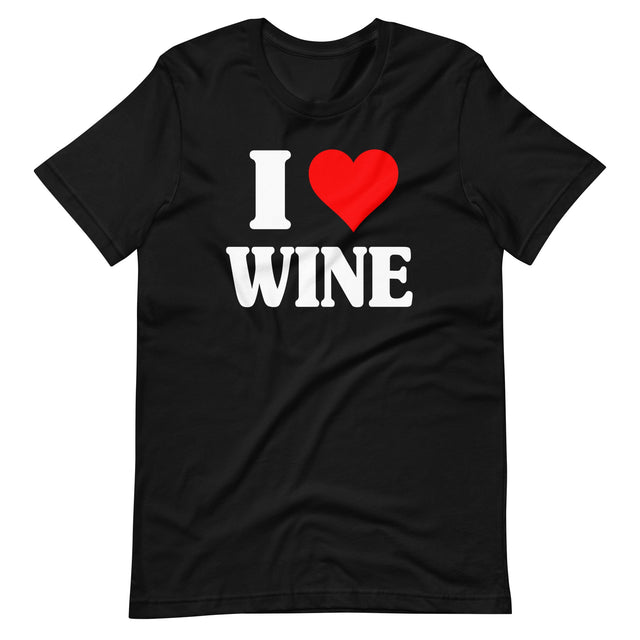 I Love Wine Shirt