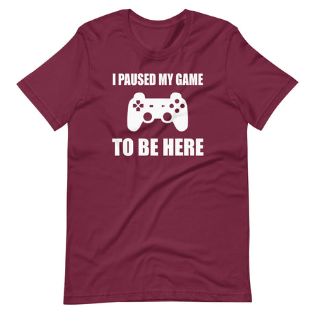 I Pause My Game To Be Here Shirt