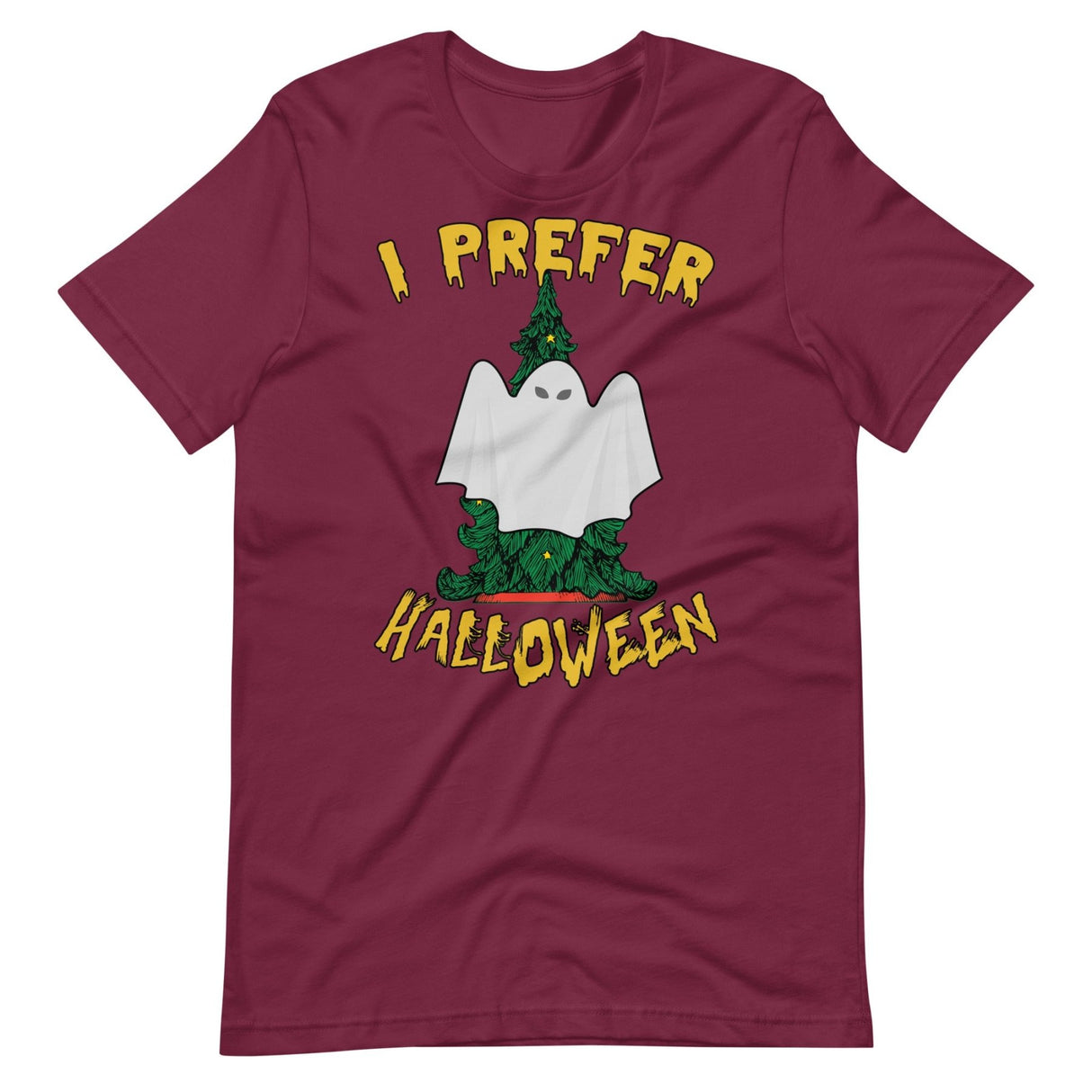 I Prefer Halloween Christmas Shirt