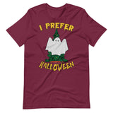 I Prefer Halloween Christmas Shirt