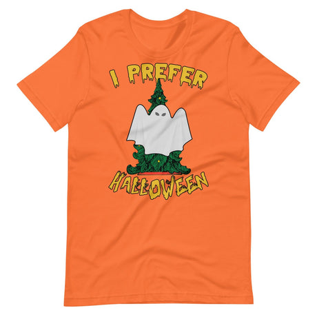 I Prefer Halloween Christmas Shirt