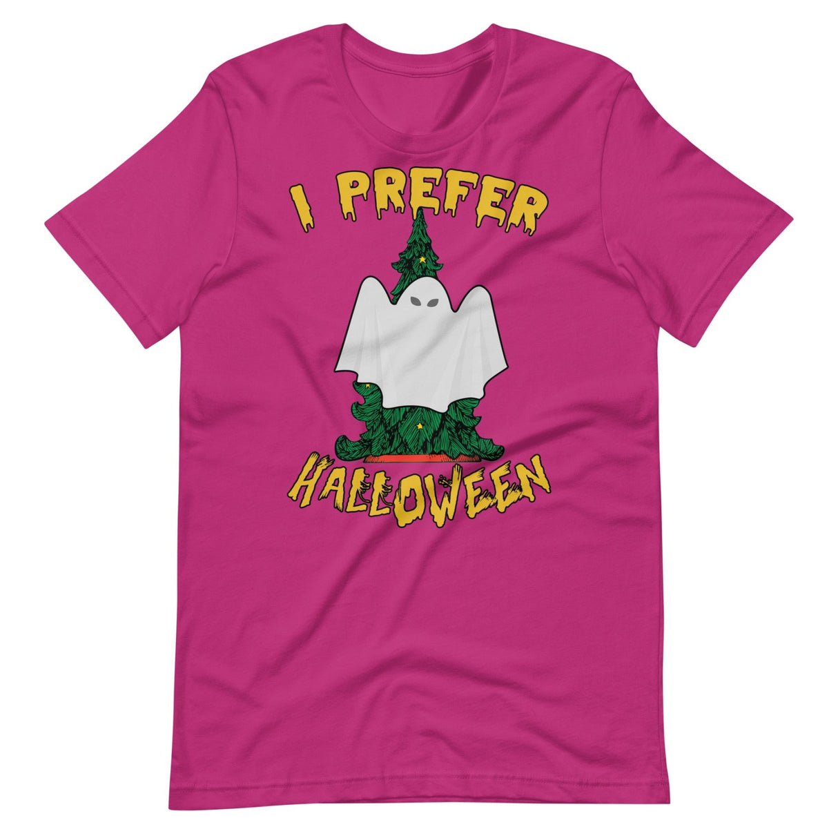 I Prefer Halloween Christmas Shirt