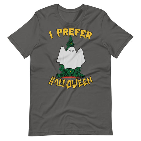 I Prefer Halloween Christmas Shirt