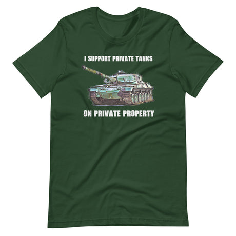 I Support Private Tanks Shirt