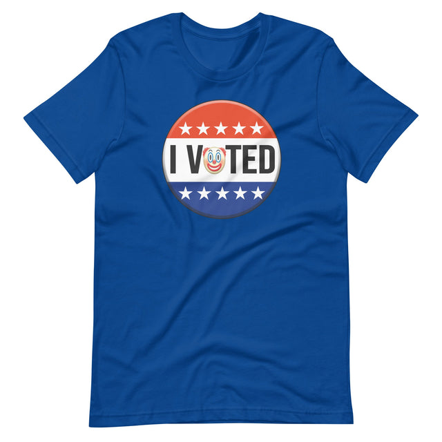 I Voted Clown Shirt