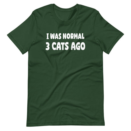 I Was Normal 3 Cats Ago Shirt