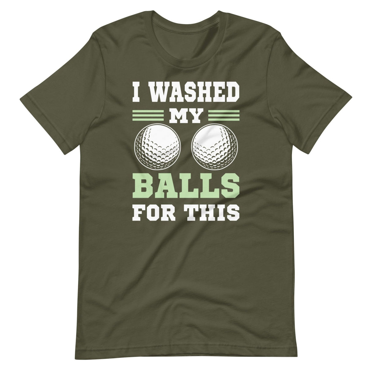 I Washed My Balls For This Golf Shirt