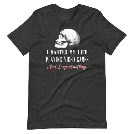 I Wasted My Life Playing Video Games Shirt