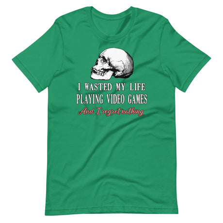 I Wasted My Life Playing Video Games Shirt