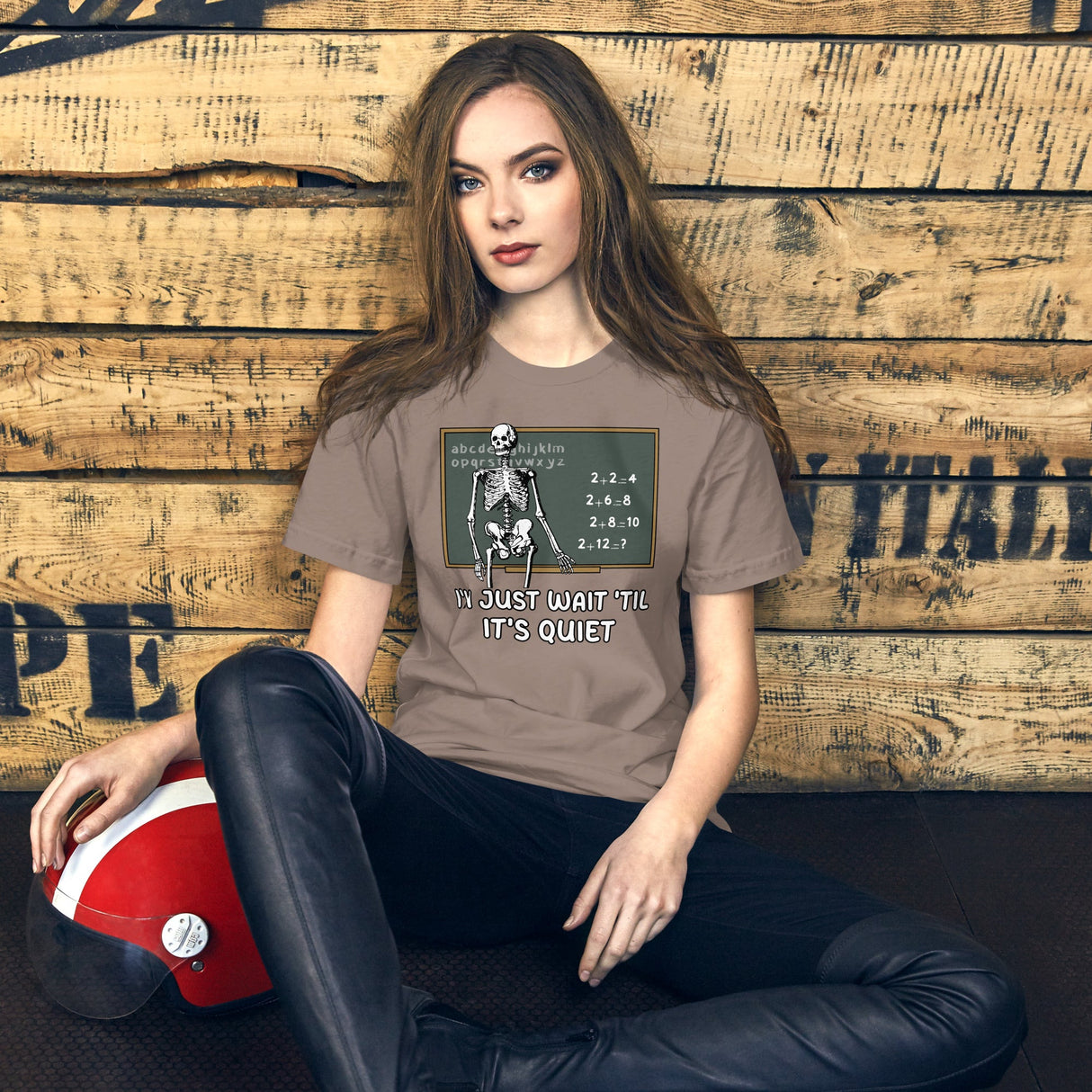 I'll Just Wait 'til It's Quiet Teacher Shirt