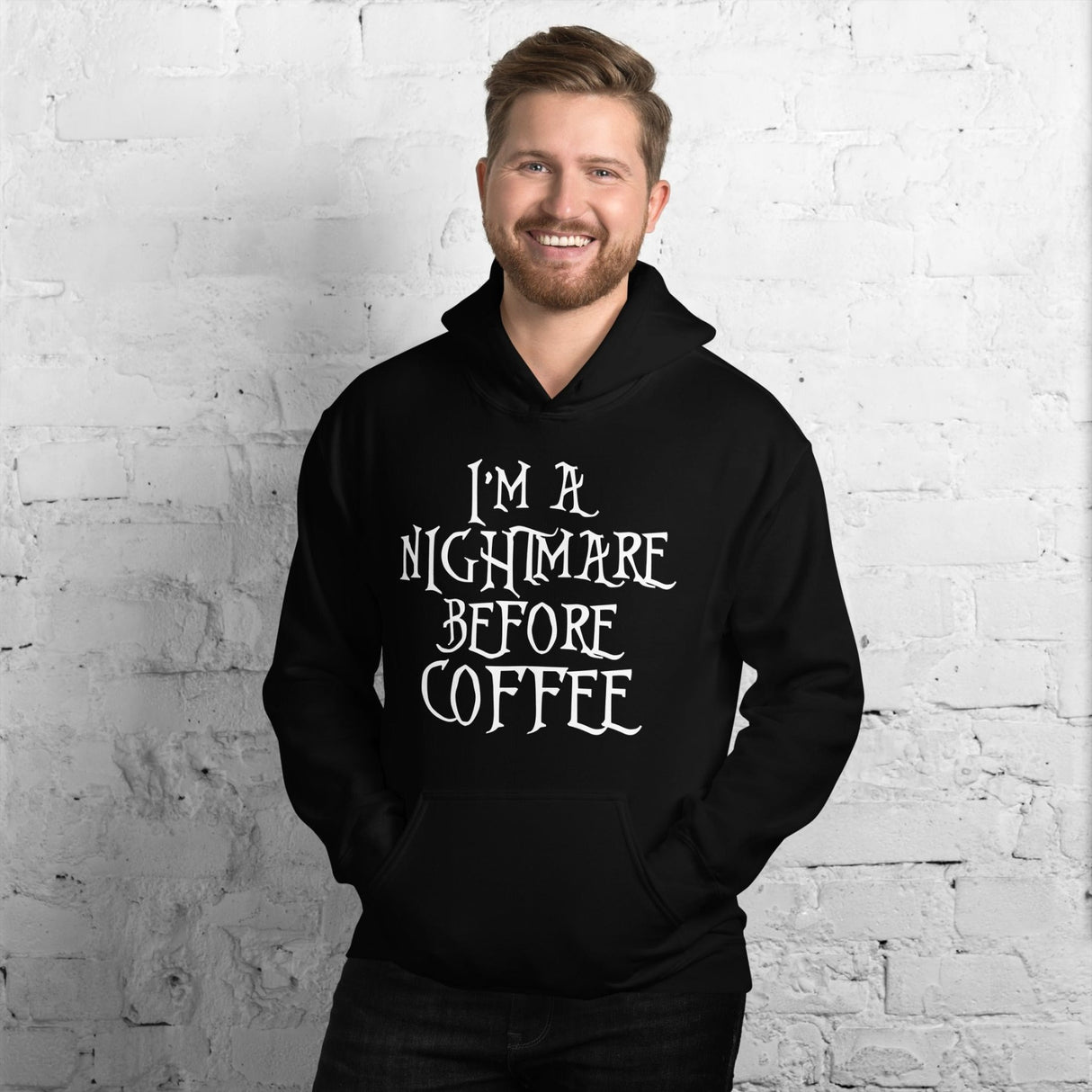 I'm a Nightmare Before Coffee Hoodie