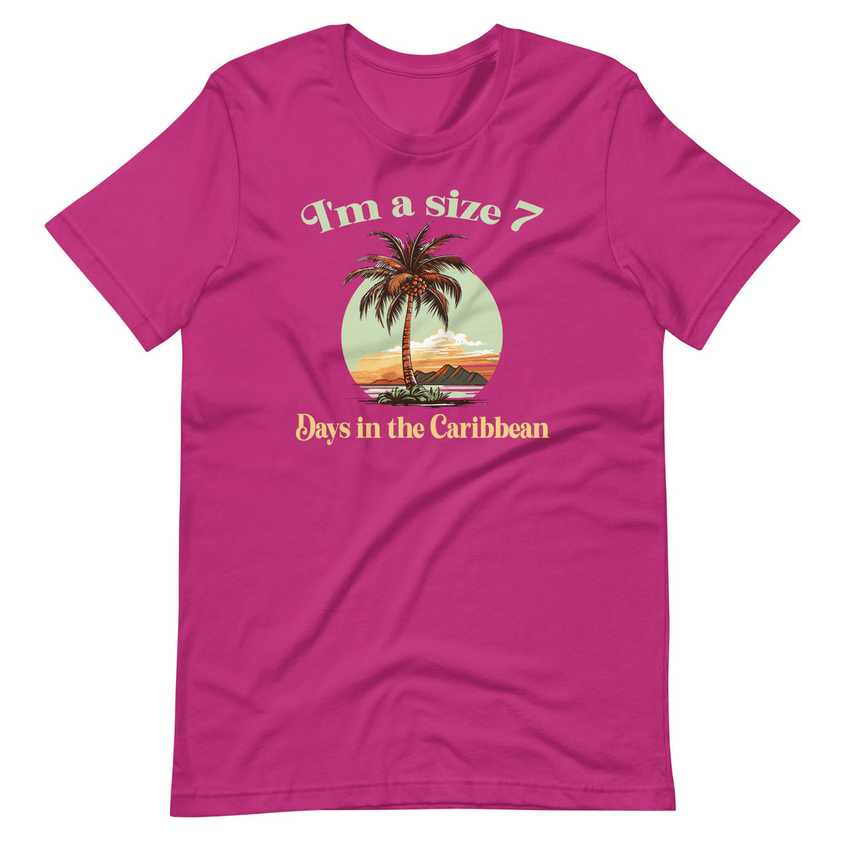 I'm A Size 7 Days In The Caribbean Shirt