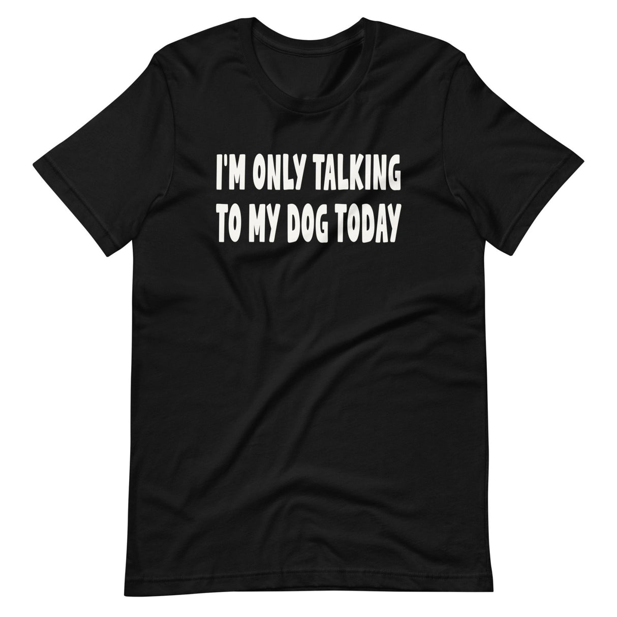 I'm Only Talking To My Dog Today Shirt