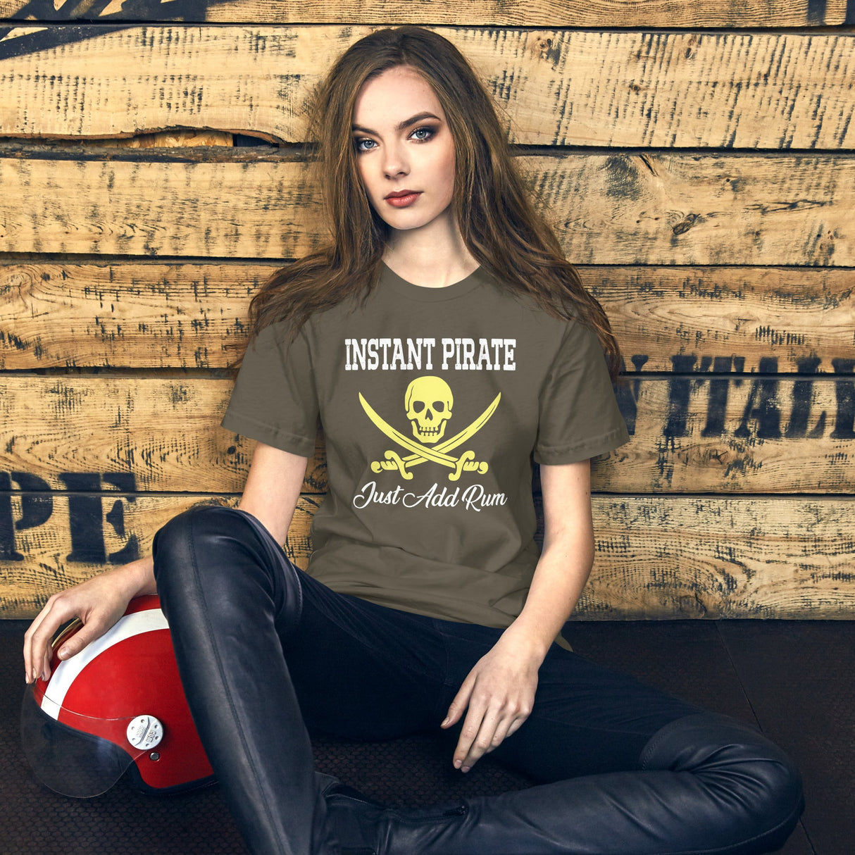 Instant Pirate Just Add Rum Shirt