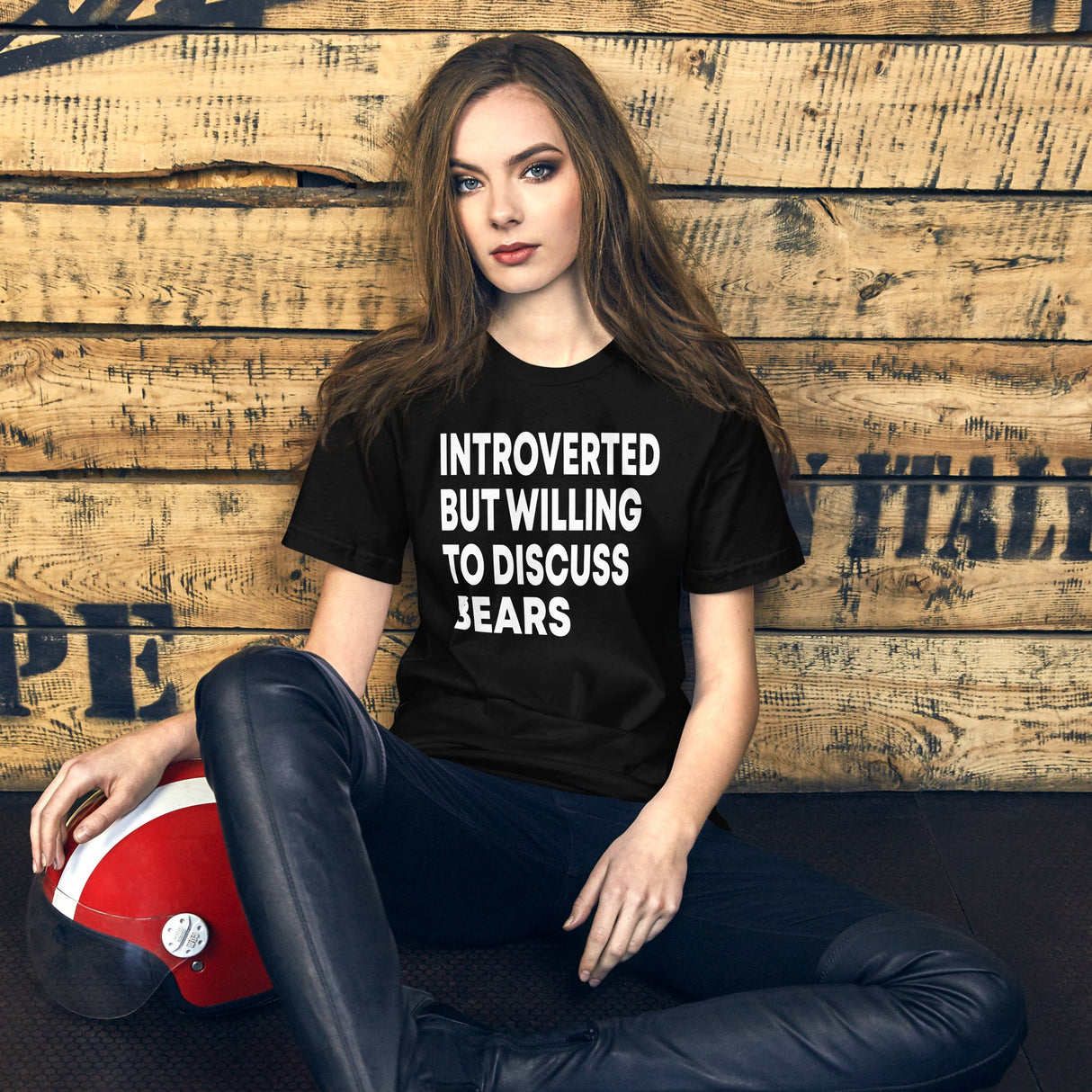 Introverted But Willing To Discuss Bears Shirt