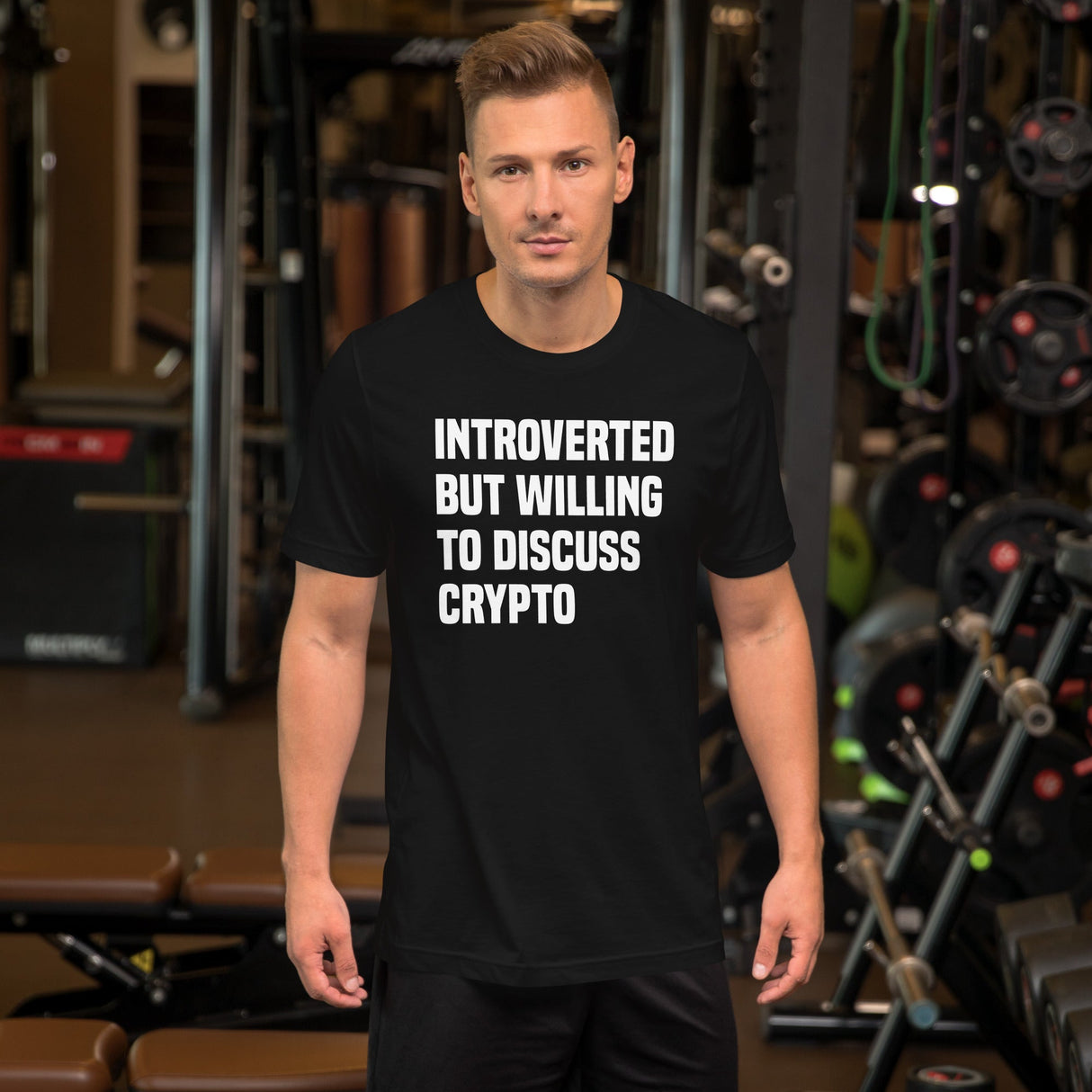 Introverted But Willing To Discuss Crypto Shirt