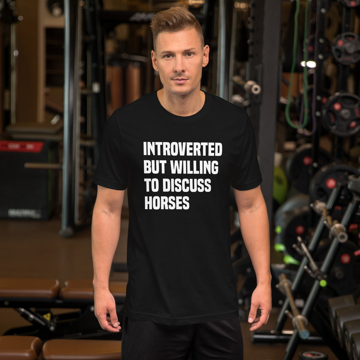 Introverted But Willing To Discuss Horses Shirt