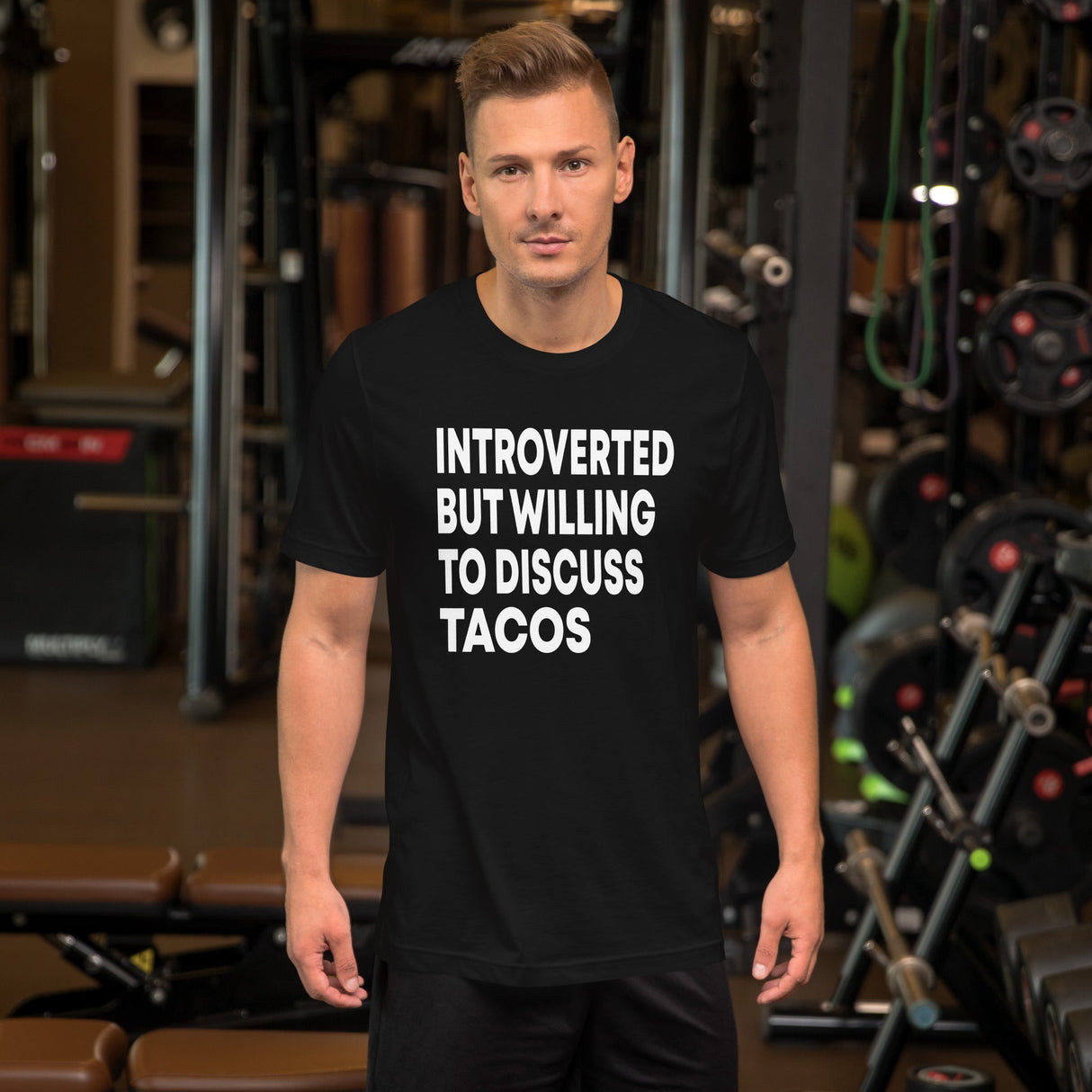 Introverted But Willing To Discuss Tacos Shirt