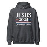 Jesus 2024 Our Only Hope Hoodie