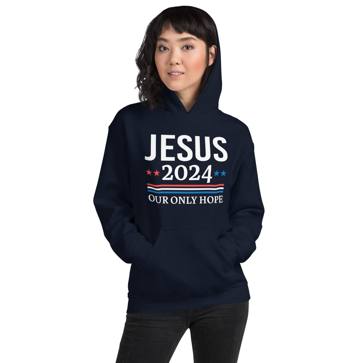 Jesus 2024 Our Only Hope Hoodie