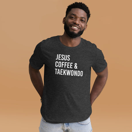 Jesus Coffee Taekwondo Shirt