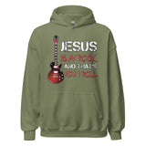 Jesus is My Rock and That's How I Roll Hoodie