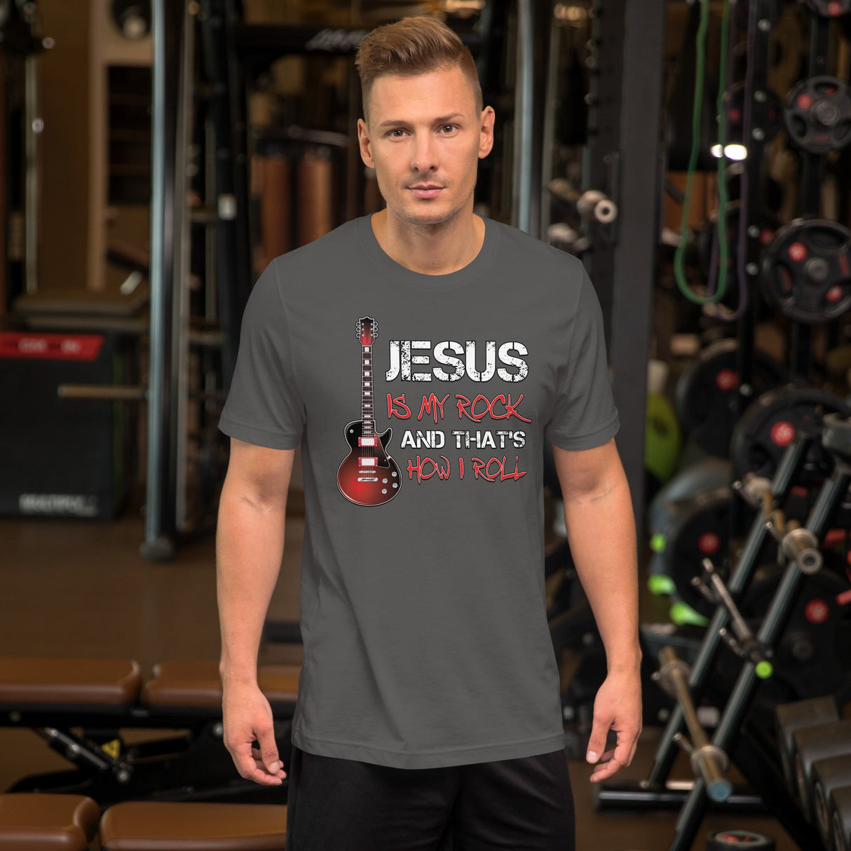 Jesus is My Rock And That's How I Roll Shirt