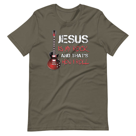 Jesus is My Rock And That's How I Roll Shirt