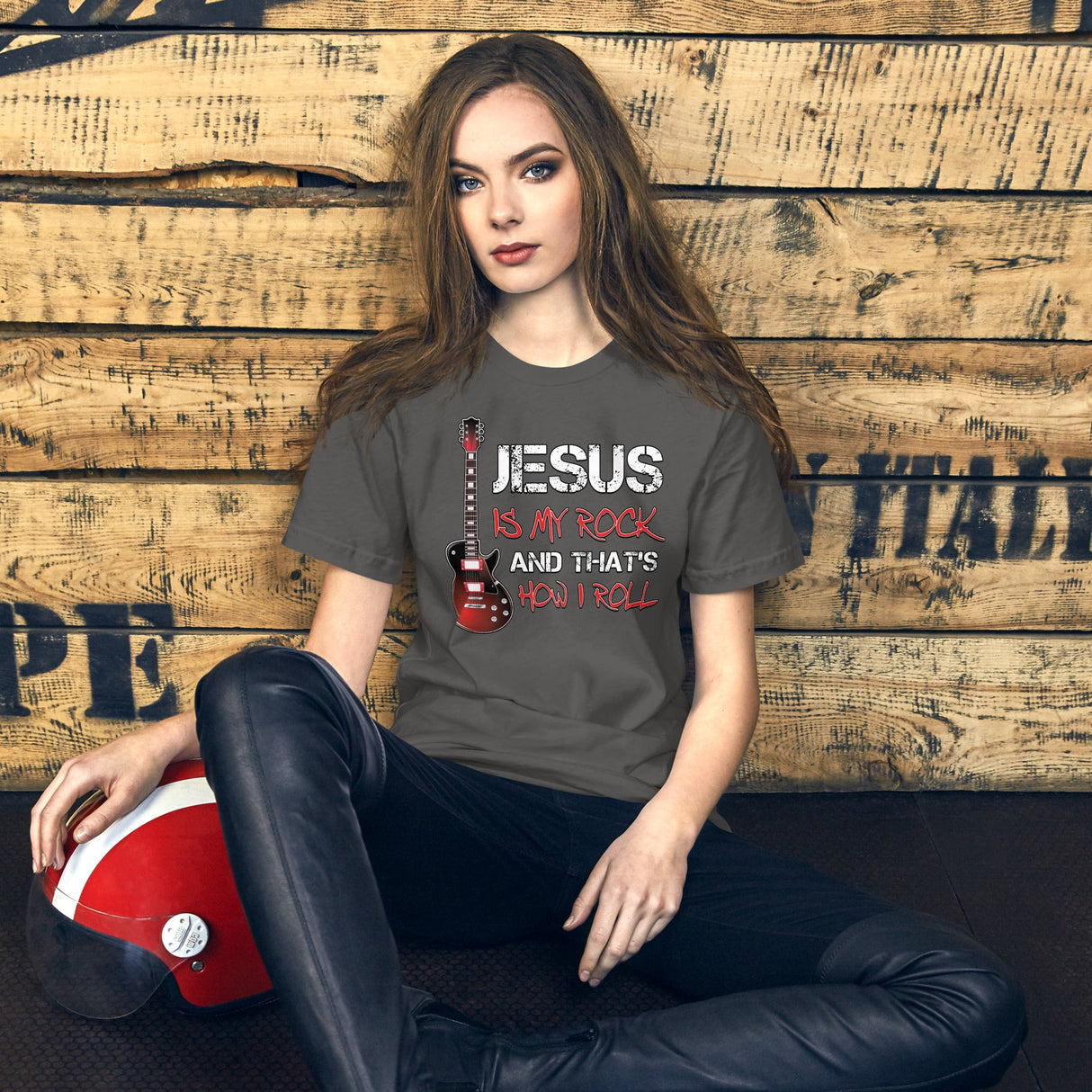 Jesus is My Rock And That's How I Roll Shirt