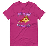 Just A Girl Who Loves Pizza Shirt