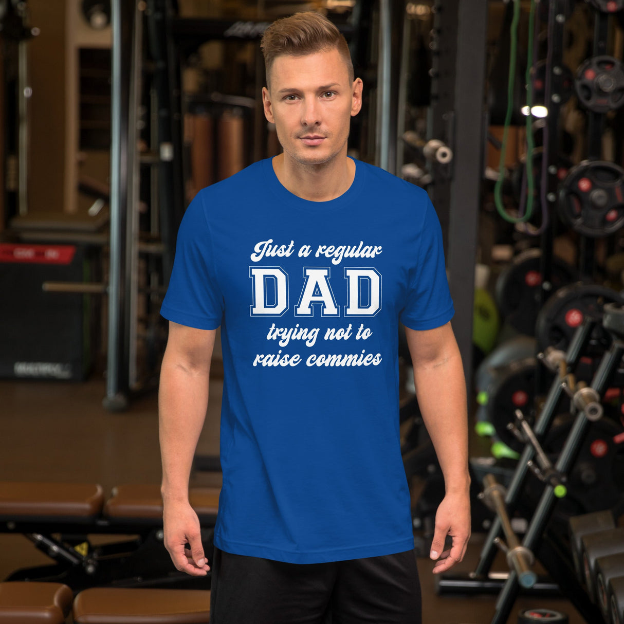 Just a Regular Dad Trying Not to Raise Commies Shirt