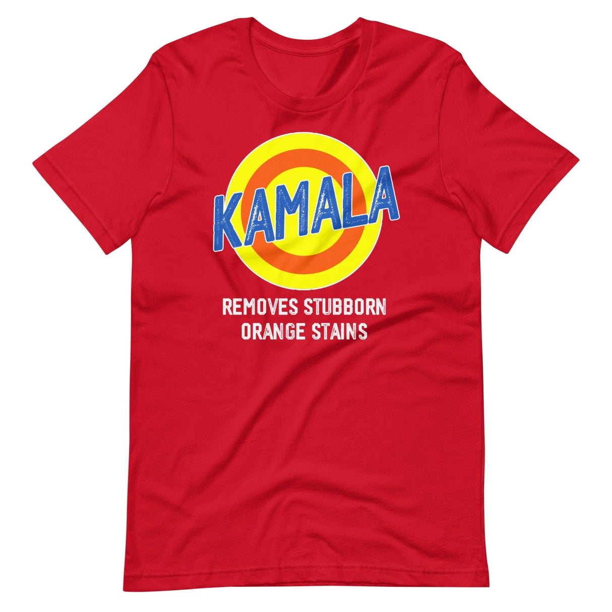 Kamala Harris Removes Stubborn Orange Stains Shirt