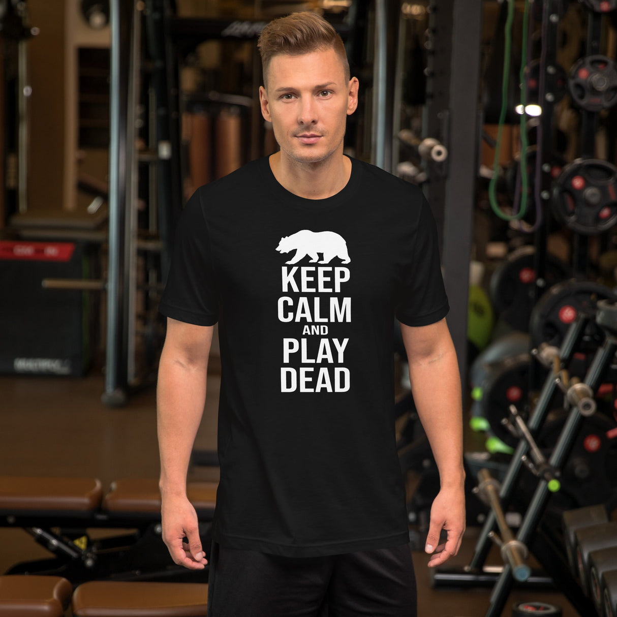 Keep Calm and Play Dead Bear Shirt