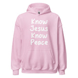 Know Jesus Know Peace Hoodie