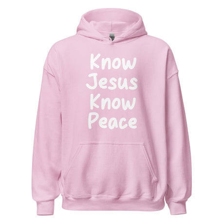 Know Jesus Know Peace Hoodie