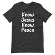 Know Jesus Know Peace Shirt