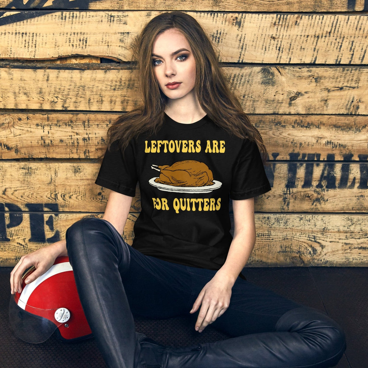 Leftovers Are For Quitters Thanksgiving Shirt