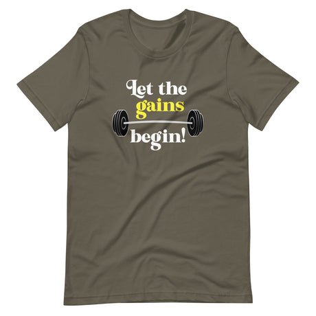 Let The Gains Begin Shirt