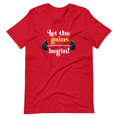 Let The Gains Begin Shirt