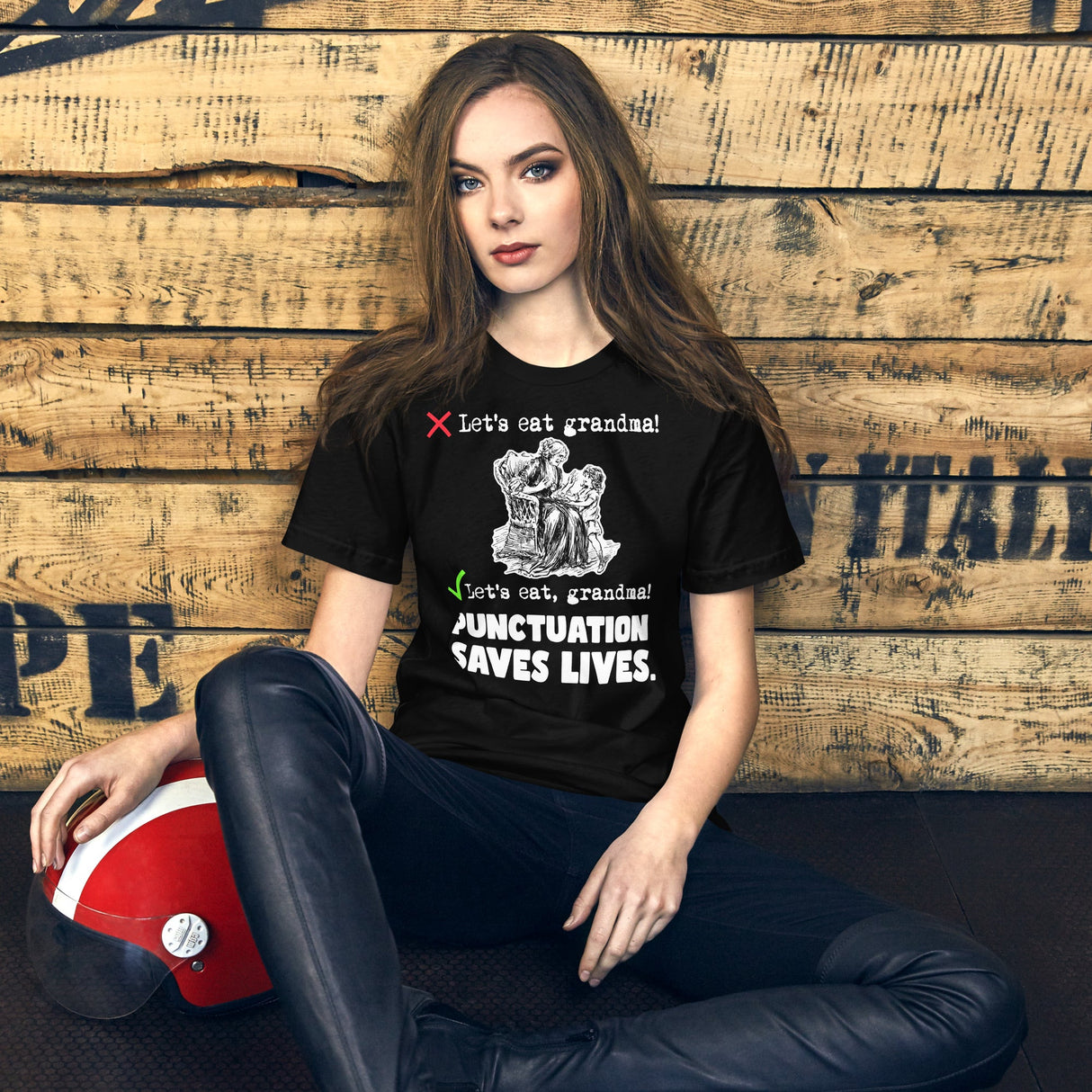 Let's Eat Grandma Punctuation Saves Lives Shirt