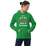 Let's Put The Christ Back in Christmas Hoodie