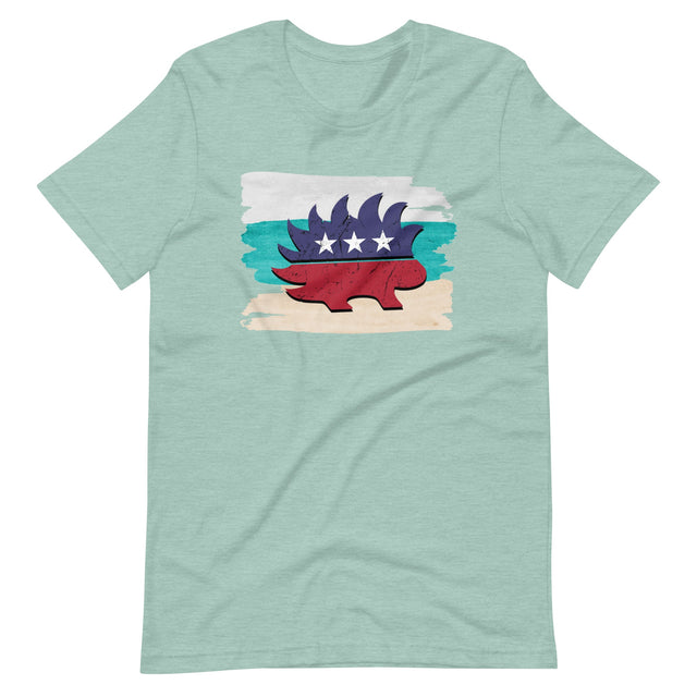 Libertarian Porcupine Boardwalk Shirt