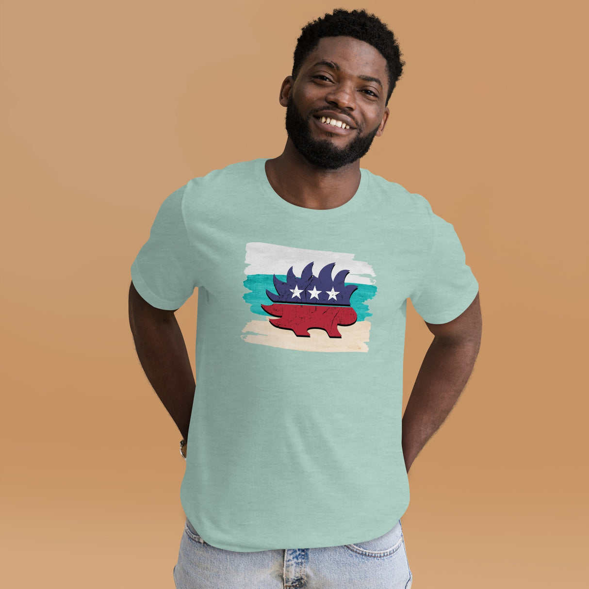 Libertarian Porcupine Boardwalk Shirt