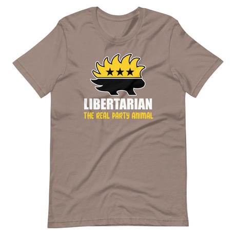 Libertarian The Real Party Animal Shirt