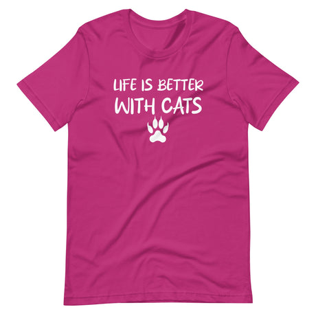 Life is Better With Cats Shirt