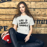 Life Liberty and Pinball Shirt