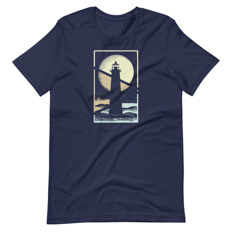 Lighthouse Torn Playing Card Shirt