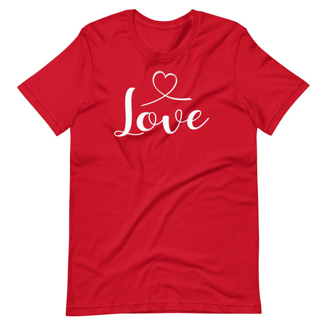 Love Heart Valentines Day Shirt