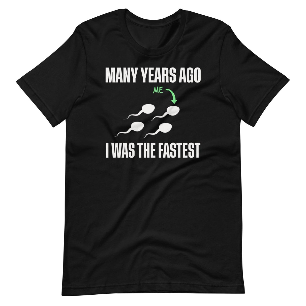 Many Years Ago I Was The Fastest Shirt