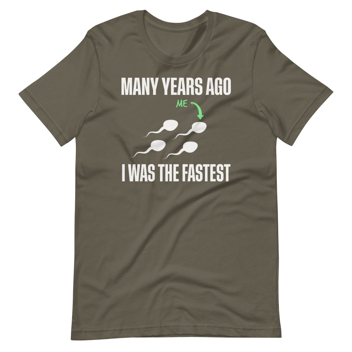 Many Years Ago I Was The Fastest Shirt